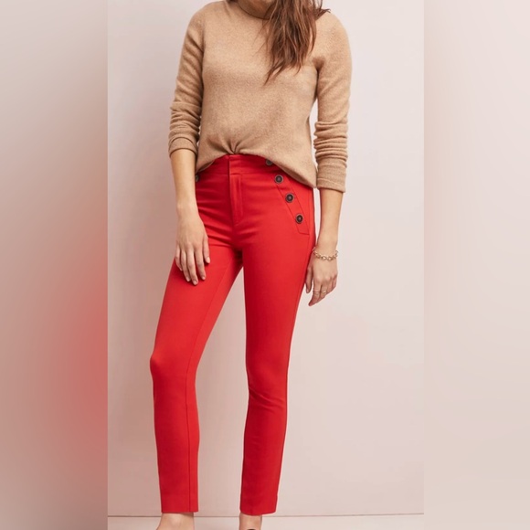 NWT Anthropologie Essential Trousers - Picture 2 of 11